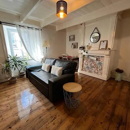 Ferienwohnung Duplex Au Lin Saint-Pol-de-Léon Exterior foto